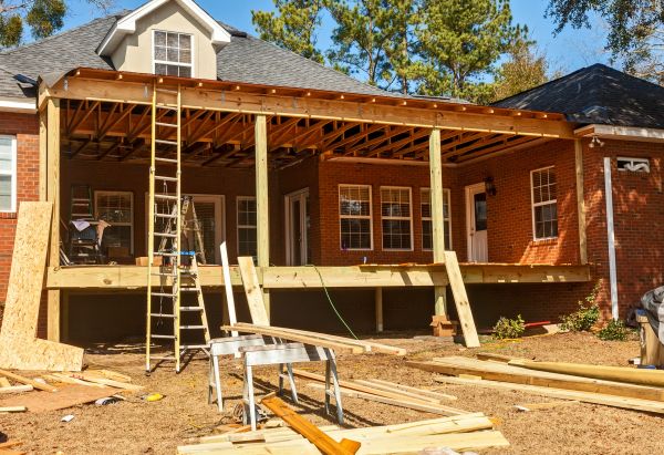 Porch Raising in Powell